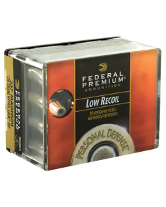 Federal Personal Defense, Hydra-Shok, 357MAG, 130 Grain, Jacketed Hollow Point, Low Recoil, 20 Round Box PD357HS2H