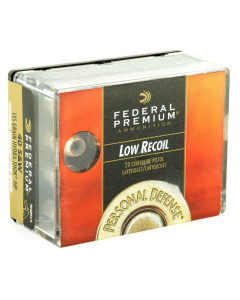 Federal Premium Personal Defense (LR), 40 S&W, 135 Grain,Hydra-Shok Jacketed Hollow Point, Low Recoil, 20 Round Box PD40HS4H