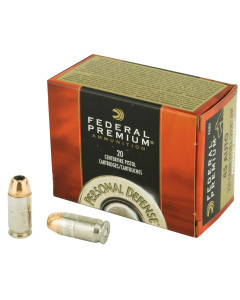 Federal Hydra-Shok, 45ACP, 230 Grain, Hollow Point, 20 Round Box P45HS1