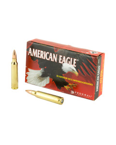 Federal American Eagle, 223REM, 55 Grain, Full Metal Jacket, 20 Round Box AE223