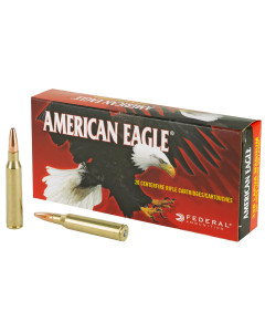 Federal American Eagle, 338 Lapua, 250 Grain, Jacketed Soft Point, 20 Round Box AE338L