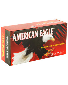 Federal American Eagle, 44MAG, 240 Grain, Jacketed Hollow Point, 50 Round Box AE44A