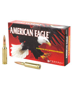 Federal American Eagle, 6.5 CREEDMOOR, 120 Grain, Open Tip Match, 20 Round Box AE65CRD2