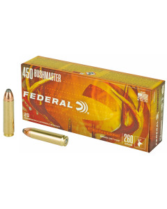 Federal Fusion, 450 Bushmaster, 260 Grain, 20 Round Box F450BMFS1