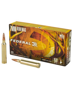 Federal Fusion, 7MM REM, 150 Grain, Boat Tail, 20 Round Box F7RFS1