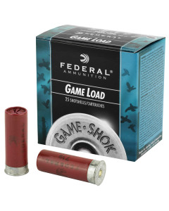 Federal Game Load, 12 Gauge, 2.75", #7.5, 3.25 Dram, 1oz, Shotshell, 25 Round Box H12175