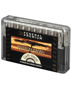 Federal Premium Safari, CapeShok, 375H&H, 300 Grain, Lead Free, 20 Round Box P375WH