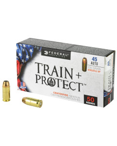 Federal Train & Protect, 45 ACP, 230 Grain, Verastile Hollow Point, 50 Round Box TP45VHP1