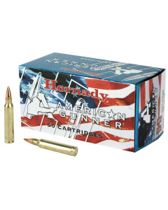 Hornady American Gunner, 223 Rem, 55 Grain, Hollow Point, 50 Round Box 80237