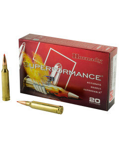 Hornady Superformance, 7MM Rem, 139 Grain, GMX, Lead Free, 20 Round Box, California Certified Nonlead Ammunition 80592