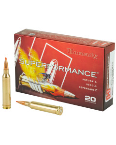 Hornady Superformance, 7MM Remington, 162 Grain, SST, 20 Round Box 80633