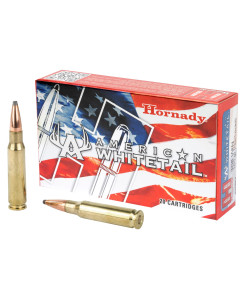 Hornady American Whitetail, 308 Win, 165 Grain, InterLock, 20 Round Box 80904