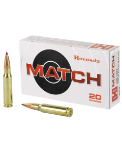 Hornady Match, 308 Win, 155 Grain, ELD Match, 20 Round Box 80956