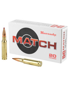 Hornady Match, 308 Win, 168 Grain, ELD Match, 20 Round Box 80966