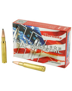 Hornady American Whitetail, 30-06, 180 Grain, InterLock, 20 Round Box 81084