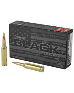 Hornady BLACK, 6MM Creedmoor, 105 Grain, Boat Tail Hollow Point, 20 Round Box 81396