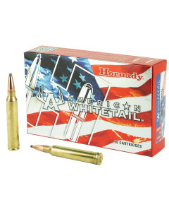 Hornady American Whitetail, 300 WIN MAG, 150 Grain, Soft Point, InterLock, 20 Round Box 8204