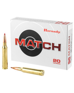 Hornady Match, 338 Lapua, 285 Grain, ELD Match, 20 Round Box 82300