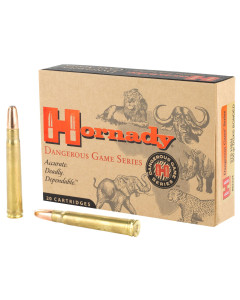 Hornady Dangerous Game, 375H&H, 300Gr, DGX Bonded, 20 Rounds Per Box 82334