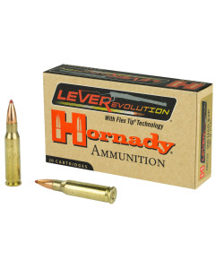 Hornady LeverEvolution, 308 Marlin Express, 160 Grain, FlexTip, 20 Round Box 82733