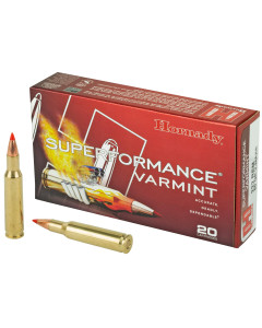 Hornady Superformance Varmint, 222 Remington, 50 Grain, V-Max, 20 Round Box 8316