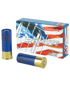 Hornady American Gunner, 12Ga 2.75", 1 oz, Rifled Slug, Low Recoil, 5 Round Box 86231