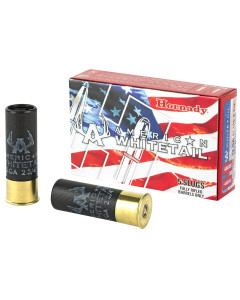 Hornady American Whitetail, 12 Gauge, 2.75", 325 Grain, InterLock, Rifled Slug, 5 Round Box 86271