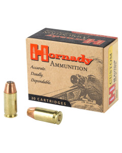 Hornady Custom, Self Defense, 45ACP, 230 Grain, XTP, +P, 20 Round Box 9096
