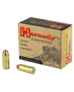 Hornady Custom, Self Defense, 40S&W, 155 Grain, XTP, 20 Round Box 9132