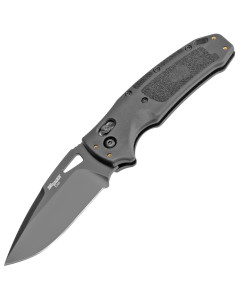 Hogue Sig K320 Nitron 3.5" Black Drop Point Folding Knife