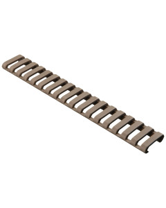 Magpul Industries Ladder Rail Panel, Fits Carbine Length Picatinny Rail, 18 Slots, Polymer Construction, FDE Finish MAG013-FDE