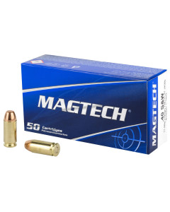 Magtech Sport Shooting, 40S&W, 180 Grain, Full Metal Case, 50 Round Box 40B
