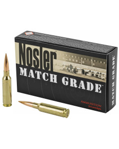NOSLER RDF HPBT, 6.5 Creedmoor, 140 Grain, Rifle Ammunition, 20 Round Box 60115