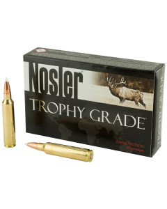 NOSLER Trophy Ammunition, 30 180 Grain, AccuBond, 20 Round Box 60117