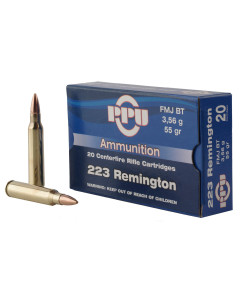 Prvi Partizan Rifle, 223 Rem, 55 Grain, Soft Point, 20 Round Box PP223S