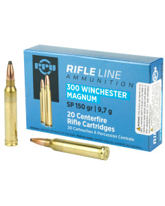 Prvi Partizan Rifle, 300 Win, 150 Grain, Soft Point, 20 Round Box PP3001