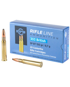 Prvi Partizan Rifle, 303 British, 150 Grain, Soft Point, 20 Round Box PP303S1