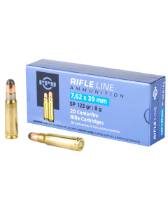 Prvi Partizan Rifle, 762X39, 123 Grain, Soft Point, 20 Round Box PP76239S