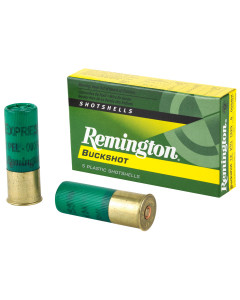 Remington Express, 12 Gauge, 2.75", 000 Buck, 3 Dram, Buckshot, 10 Pellets, 5 Round Box 20406