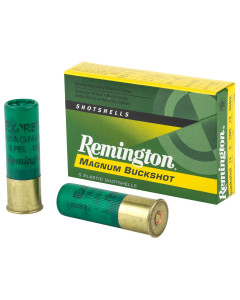 Remington Express, 12 Gauge, 3", 00 Buck, 4 Dram, Buckshot, 15 Pellets, 5 Round Box 20636