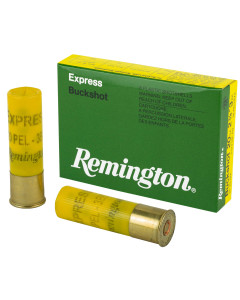 Remington Express, 20 Gauge, 3 Buck, 2 3/4 Dram, Buckshot, 20 Pellets, 5 Round Box 20630