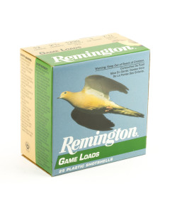 Remington Game Load, 12Ga, 2.75", #7.5, 3.25 Dr, 1 oz., 25 Round Box 20030
