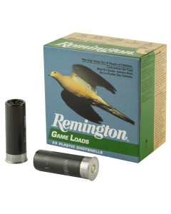 Remington Game Load, 12Ga, 2.75", #8, 3.25 Dr, 1 oz., 25 Round Box 20032
