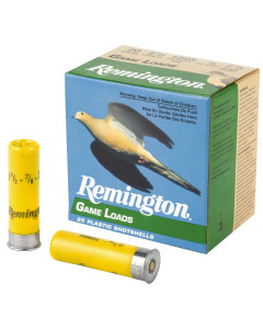 Remington Game Load, 20Ga, 2.75", #7.5, 3.25 Dr, 1 oz., 25 Round Box 20042