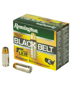 Remington Golden Saber Black Belt, 40 S&W, 180 Grain, Jacketed Hollow Point, 20 Round Box 29447