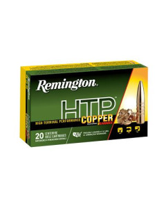 Remington High Terminal Performance Copper, 22-250 Remington, 50 Grain, Triple Shock X BT, 20 Round Box 27726