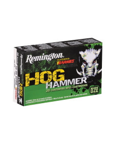 Remington Hog Hammer, 223 Remington, 62 Grain, Triple Shock X BT, Lead Free, 20 Round Box, California Certified Nonlead Ammunition 27700