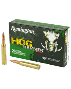 Remington Hog Hammer, 270 Winchester, 130 Grain, Triple Shock X BT, Lead Free, 20 Round Box 27798