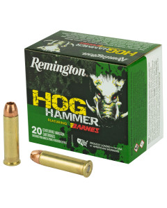 Remington Hog Hammer, 357Mag, 140 Grain, Barnes XPB Bullet, 20 Round Box PHH357M1