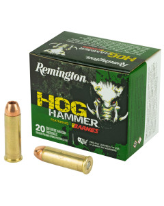 Remington Hog Hammer, 41 Mag, 180 Grain, Barnes XPB Bullet, 20 Round Box PHH41MAG1